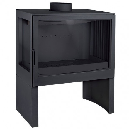 Печь LCI 7 GFL Stove, стекло слева (Liseo Castiron)