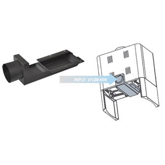 Печь LCI 7 GFL Stove, стекло слева (Liseo Castiron)