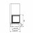 Каминная топка XP0100 LG FT (Axis)