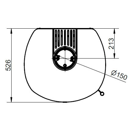 Печь 44-5.1 GT ECOplus, creme-weib 118, черная рамка (Hark)