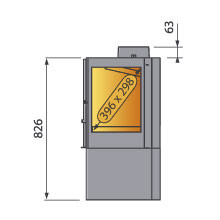 Печь LCI 7 G4 Stove (Liseo Castiron)