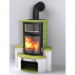 Печь 63 GT ECOplus, limone 630, черная рамка (Hark)