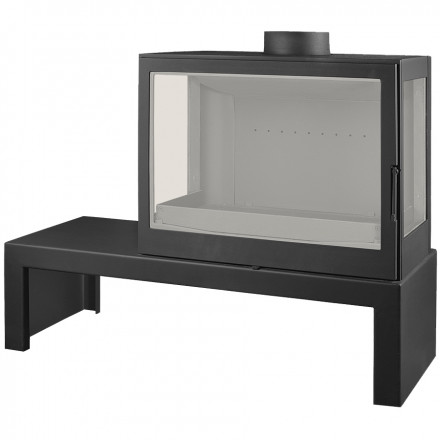 Печь LCI 7 GFLR Table, два боковых стекла (Liseo Castiron)