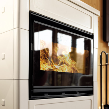 Печь камин ELSA, Ceramica beige (Palazzetti)