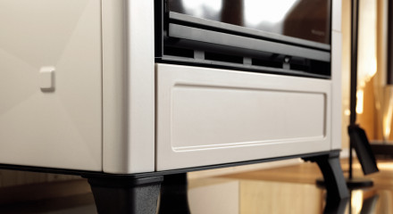 Печь камин ELSA, Ceramica beige (Palazzetti)