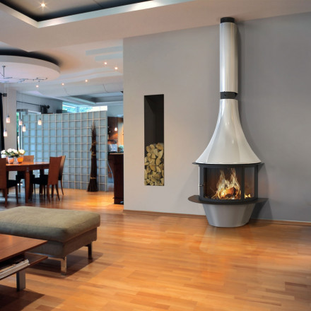 Печь-камин Lorena, пристенный, RAL (Traforart)