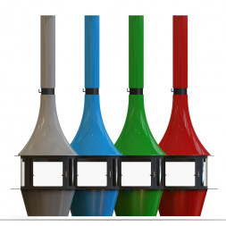 Печь-камин Lorena, пристенный, RAL (Traforart)