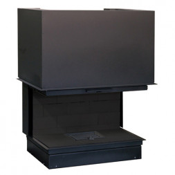 Каминная топка H 1200 3 glasses BN1 KOA (Axis)