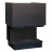 Каминная топка H 1200 3 glasses BN1 KOA (Axis)