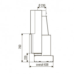 Каминная топка XP0100 SF (Axis)