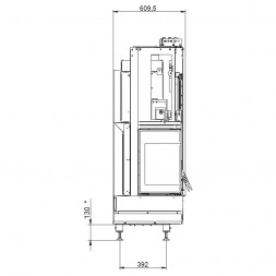 Каминная топка ECOMONOBLOCCO WT 86L N13 (Palazzetti)