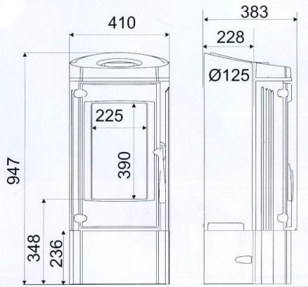 Печь WIDO 2 (Supra)