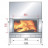 Каминная топка H 1200 double face BN1 (Axis)