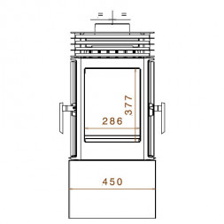 Печь LCI 9 GDFs Stove (Liseo Castiron)