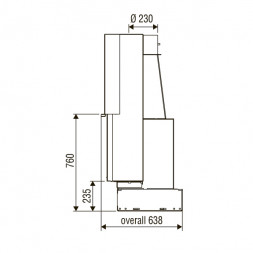 Каминная топка XP0120 SF BG1 (Axis)