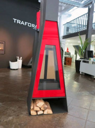 Печь-камин Toscana, черный, RAL (Traforart)