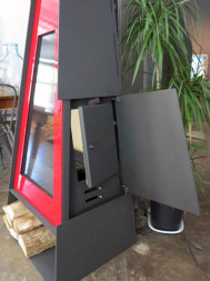 Печь-камин Toscana, черный, RAL (Traforart)