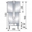 Каминная топка H 1600 double face XXL WS Black BN2 (Axis)
