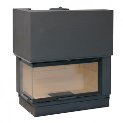 Каминная топка H 1200 left lateral glass (Axis)