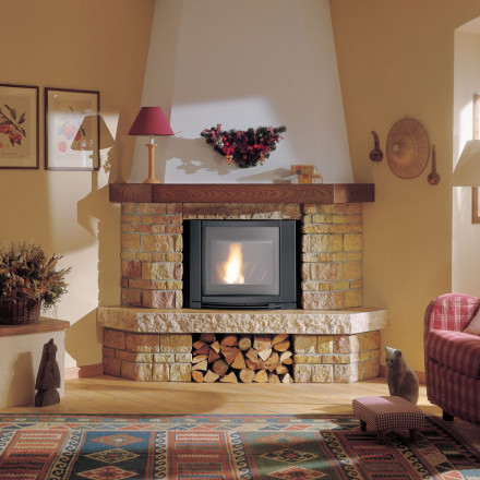 Камин облицовка Valcamonica corner (Palazzetti)