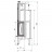Каминная топка Monoblocco EL78 sx (Palazzetti)