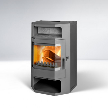 Печь камин FRANKFURT, серый (Thorma)