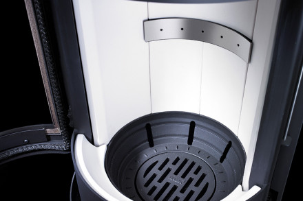 Печь HARK 110 ECOplus, графит, opak-schwarz 460, черная рамка (Hark)