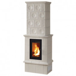 Печь камин Bella Rosa 13 ECOplus, creme-wei (Hark)