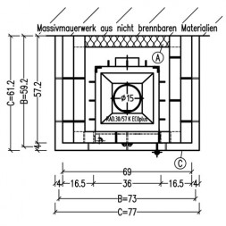 Печь камин  Bella Rosa 13 ECOplus, cashmer, черная рамка + кер.решетка LK (Hark)
