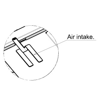 Каминная топка LCI 007 GFL Flat top, стекло слева (Liseo Castiron)