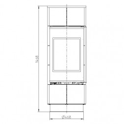 Печь ATIKA PLUS CERAMIC, с аккумулирующими камнями, белый (Thorma)