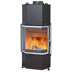 Каминная топка  600/57 K WW ECOplus, хром (Hark)