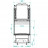 Каминная топка ECOMONOBLOCCO WT 60 3D V16 (Palazzetti)