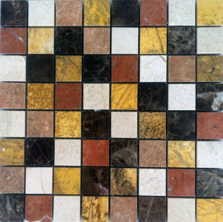 Плитка мраморная Mosaik Nilo, 25x25x1 (Eima)