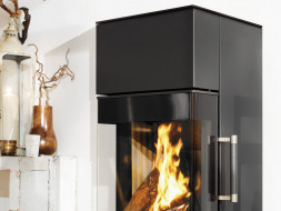 Печь HARK 140 ECOplus, graphit, Keramik mit Speichermasse, черная рамка (Hark)