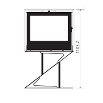 Печь I700P SZ RT, цоколь Z-образный (Axis)