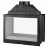 Каминная топка LCI 7 GDF CL,  с шибером (Liseo Castiron)
