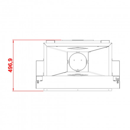 Каминная топка KW80 Simple Face (Axis)