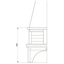 Камин облицовка Ancona (Palazzetti)