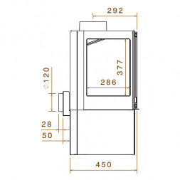 Печь LCI 7 GF Stove (Liseo Castiron)