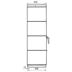 Печь DEKO 2 DUE S 1 (NunnaUuni)