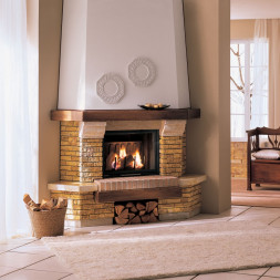 Камин облицовка Courmayeur corner, под MBL 78 front (Palazzetti)