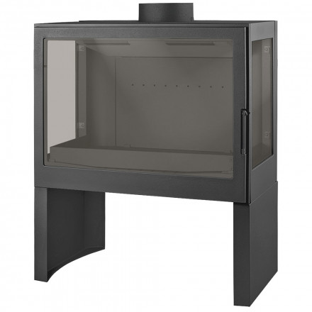 Печь LCI 7 GFLR Stove, два боковых стекла (Liseo Castiron)