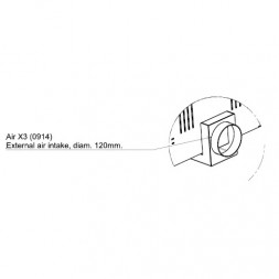 Печь LCI 7 GFLR Stove, два боковых стекла (Liseo Castiron)