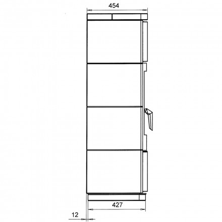 Печь DEKO 2 DUE C 1 (Nunnauuni)
