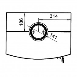 Печь DEKO 2 DUE C 1 (Nunnauuni)