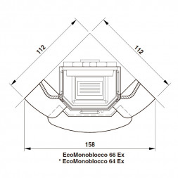 Камин облицовка New Orleans, под Embl 64 exg (Palazzetti)