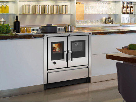 Печь камин Padova Inox (La Nordica)