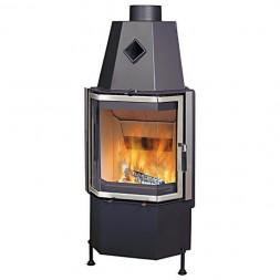 Каминная топка 600/57 K ECOplus, рамка хром (Hark)
