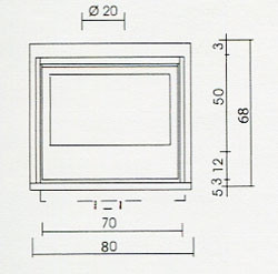 Каминная топка FIREBOX LUCE PLUS 62 V (EdilKamin)